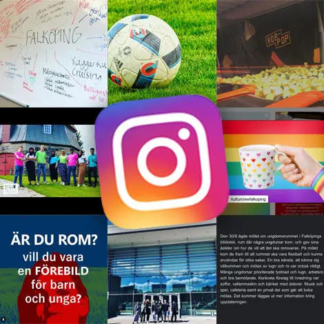 Bilder från Ung i Falköpings instagram