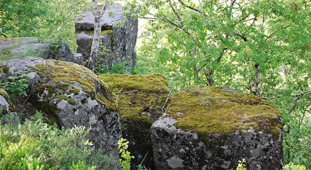 Stenformationer i naturen